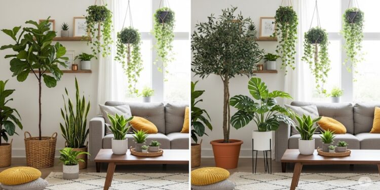 Artificial vs Natural Plants for Living Room: Which Is Better?
