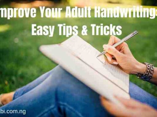 Improve Your Adult Handwriting: Easy Tips & Tricks