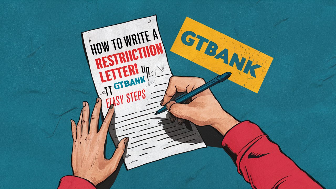 How to Write a Restriction Letter to Gtbank