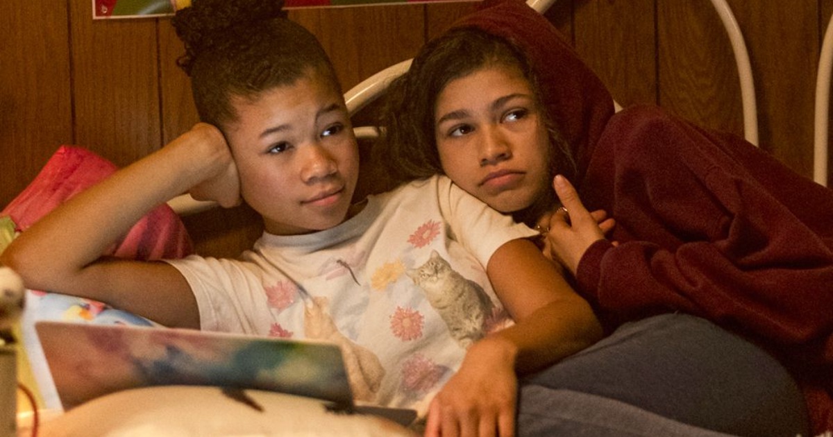Storm Reid and Zendaya